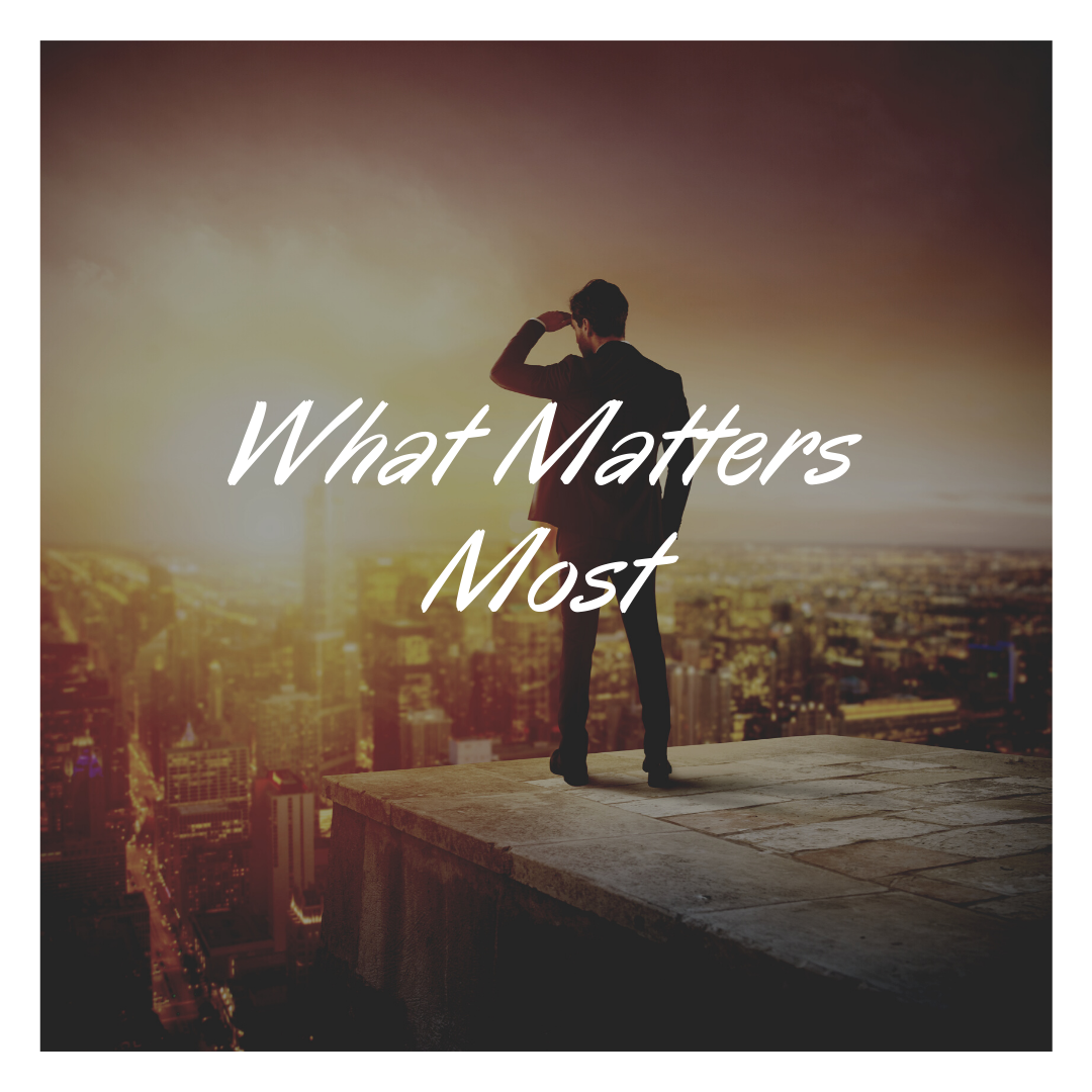 essay a what matters most to you and why